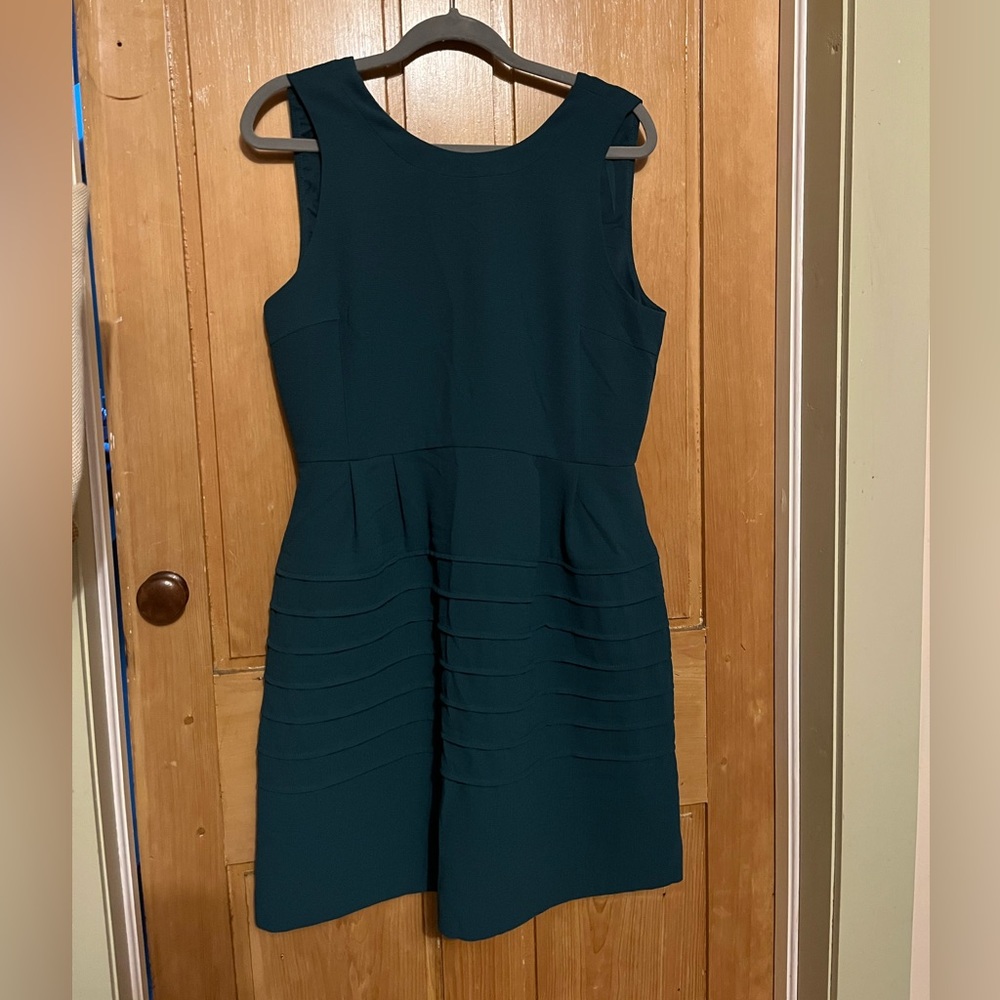 NWOT Madewell Forest Green Dress with Pockets